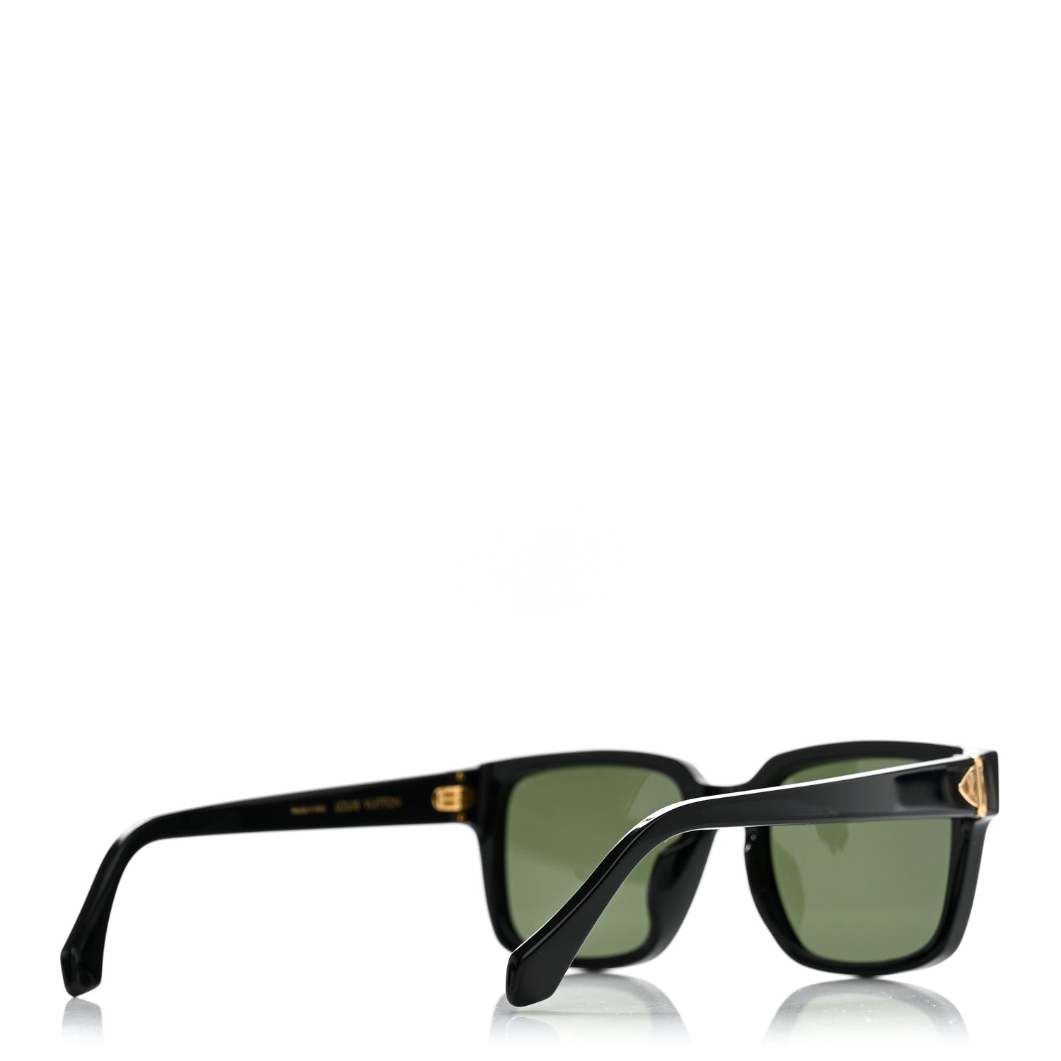 Louis Vuitton Acetate LV Square Sunglasses Z1692E Black 4 of 7