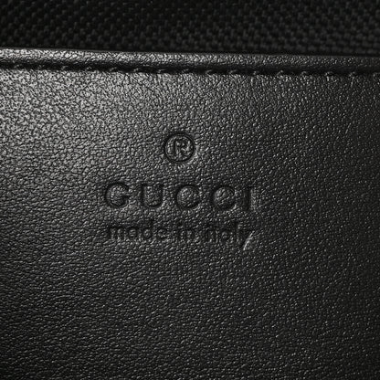 Gucci Calfskin Matelasse Monochrome Small GG Marmont Chain Shoulder Bag Black 6 of 9
