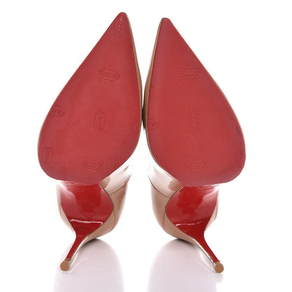 Christian Louboutin Patent So Kate 120 Pumps 38 Nude 7 of 12