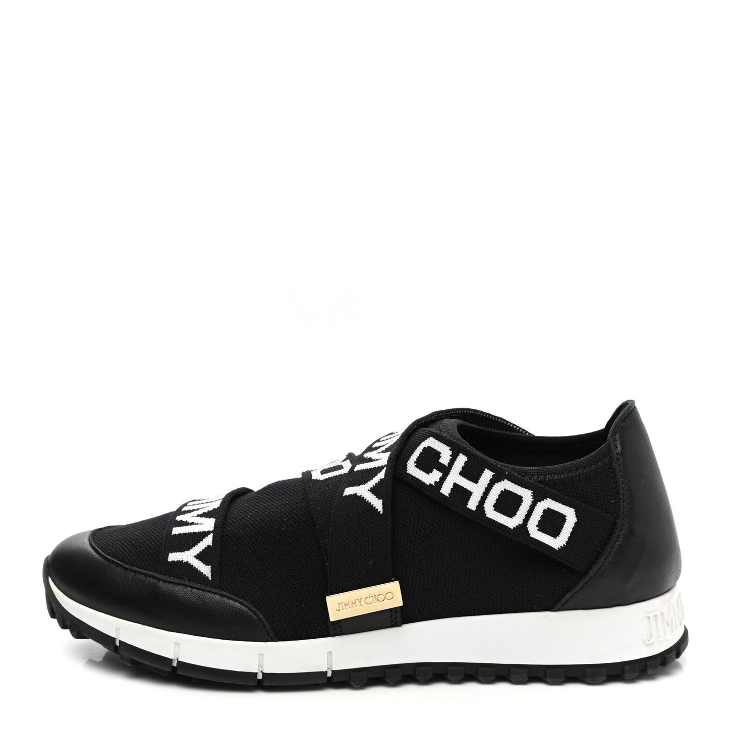 Nappa Knit Toronto Slip-On Sneakers 37 Black