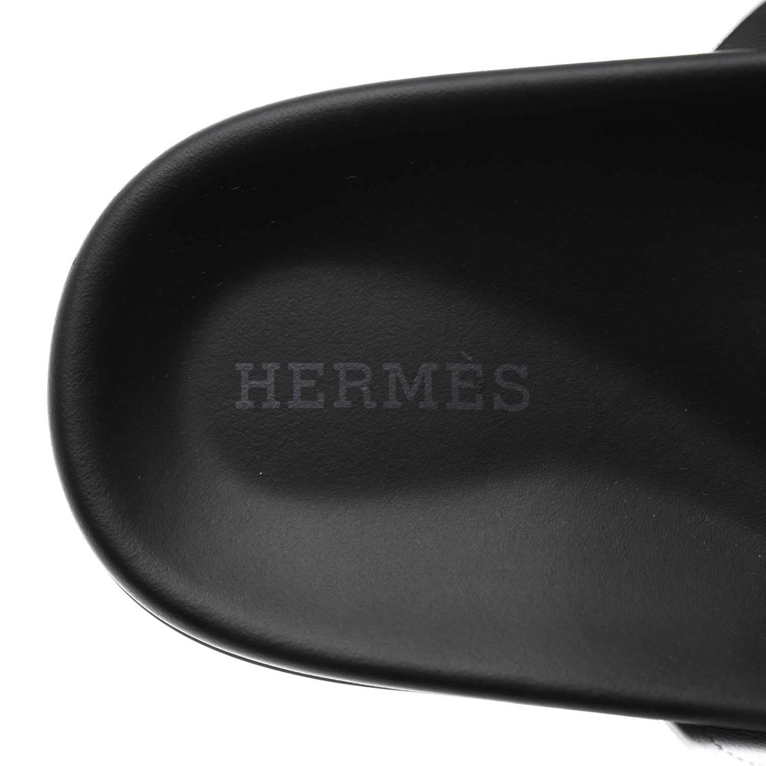 Hermes Calfskin Womens Chypre Sandals 36 White 7 of 9
