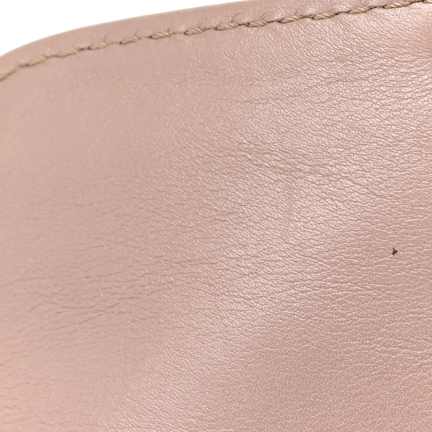 Valentino Garavani Vitello Small Glam Lock Rockstud Flap Poudre 12 of 14