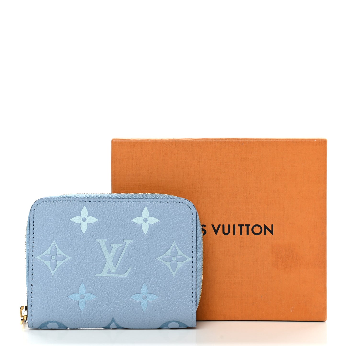 Empreinte Monogram Giant By The Pool Zippy Coin Purse Summer Blue