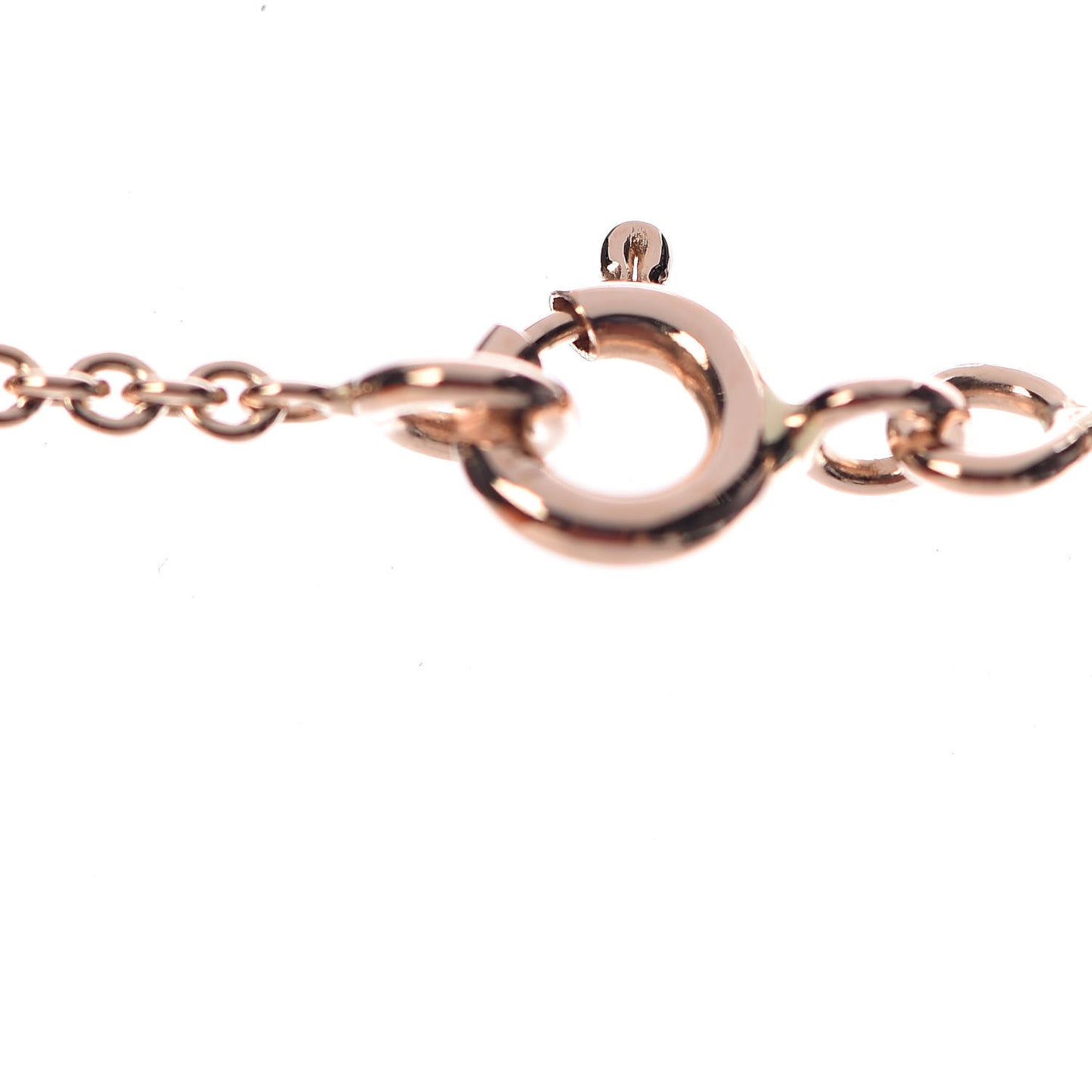 18K Rose Gold Diamond Constance Amulette Pendant Necklace