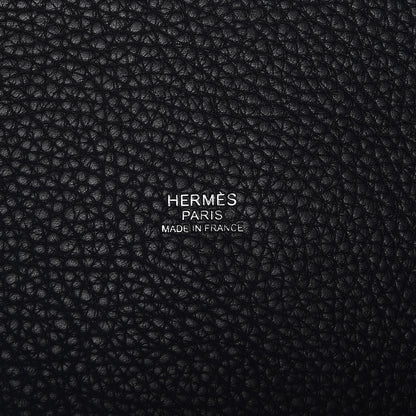 Hermes Taurillon Clemence Picotin Lock 26 GM Black 6 of 11