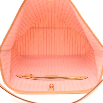 Louis Vuitton Damier Azur Delightful MM Pink 5 of 13