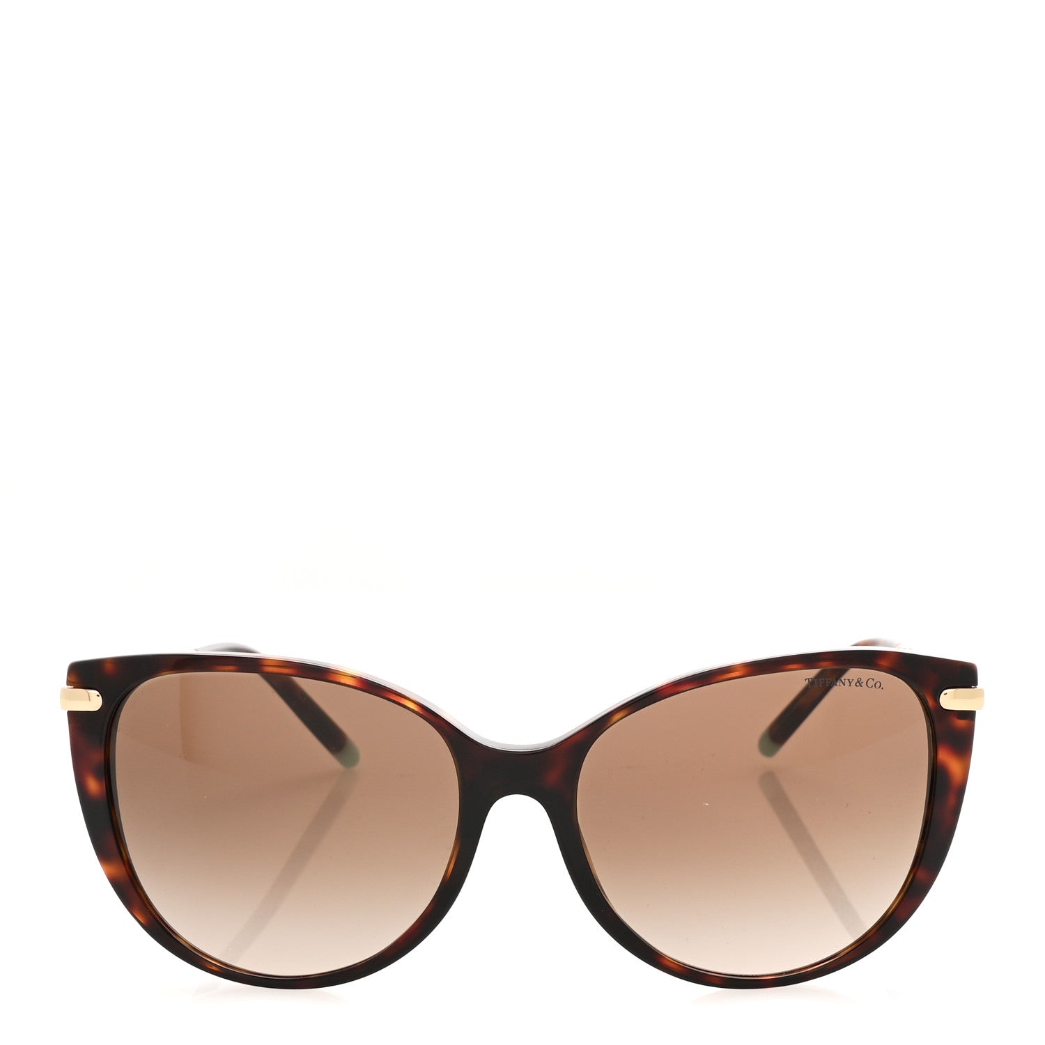 Tiffany Acetate Metal Mother of Pearl T Wire Sunglasses TF4178 Havana Brown 2 of 8
