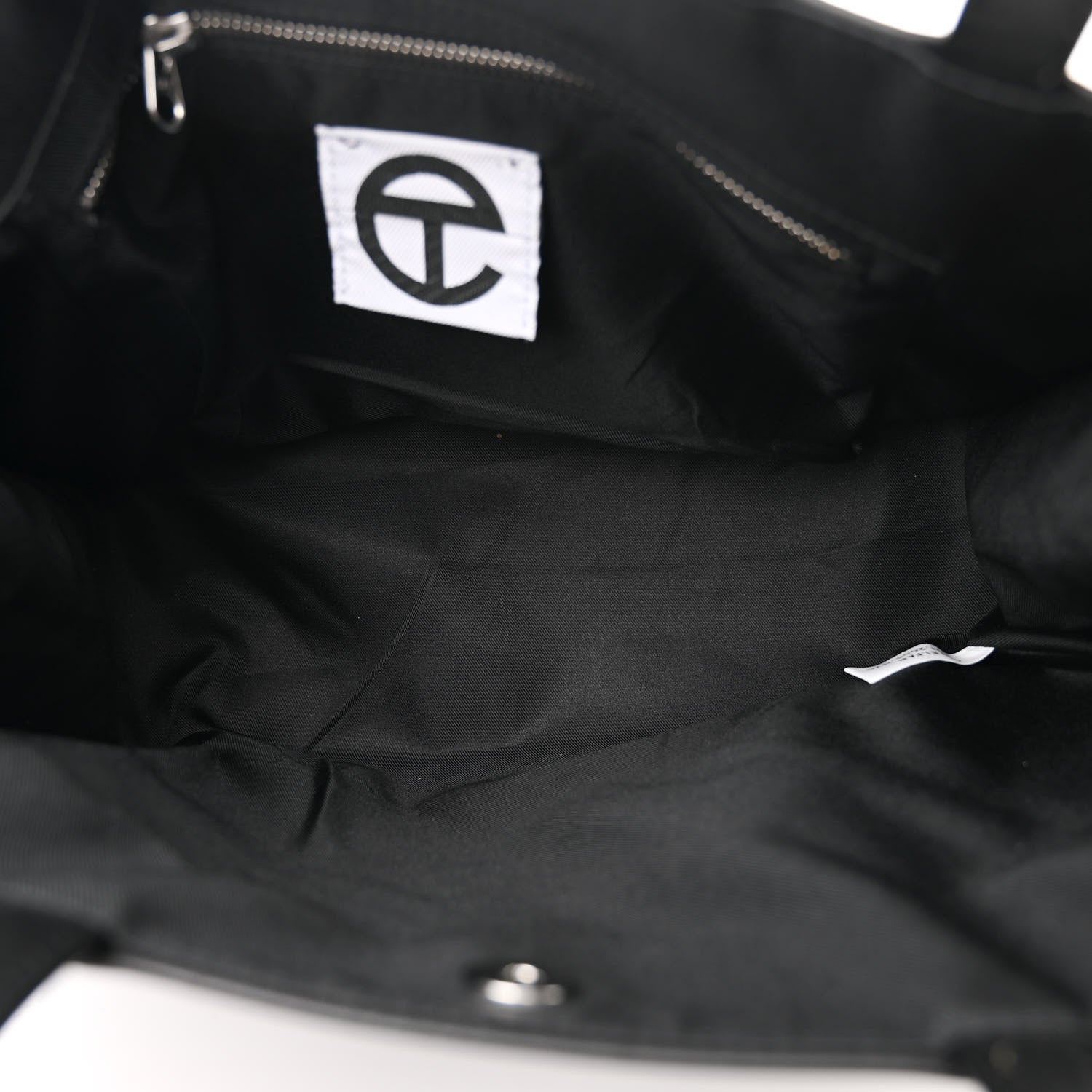 Telfar Vegan Leather Medium Shopping Bag Black 5 of 10