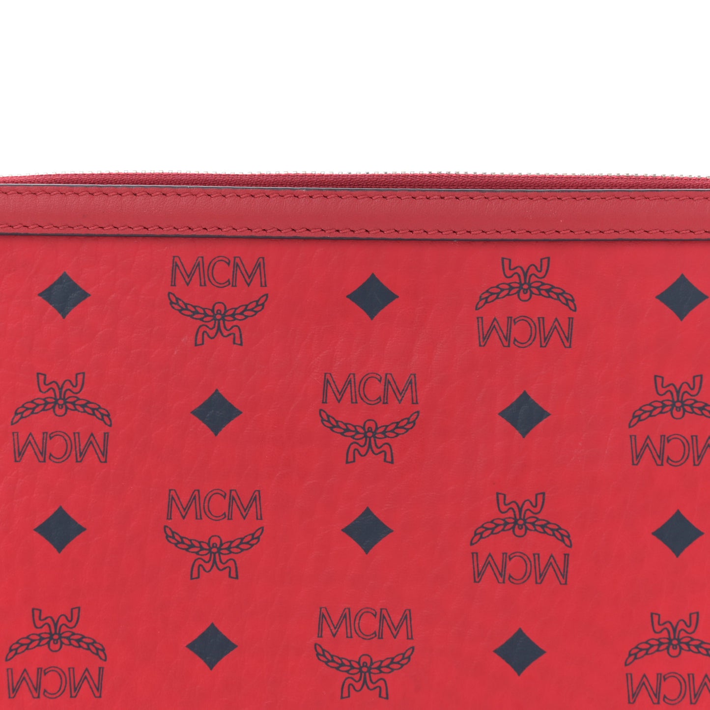 Visetos Liz Shopper Tote Pouch Ruby Red