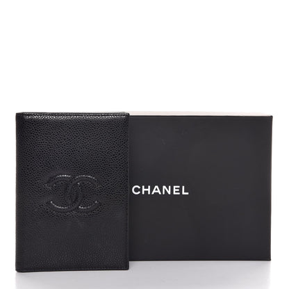 Chanel Caviar Timeless Passport Holder Black 8 of 8
