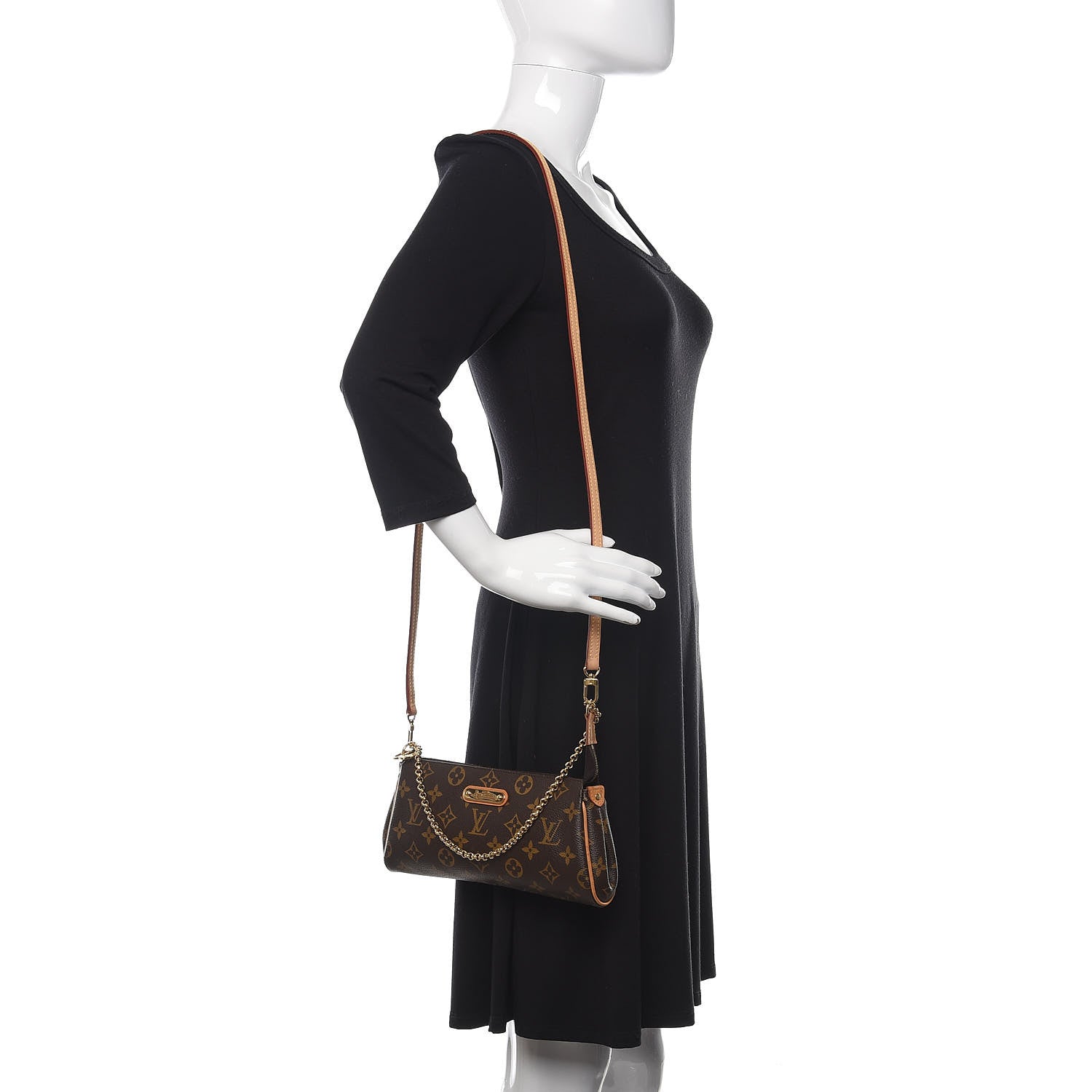 Louis Vuitton Monogram Eva Clutch 2 of 10