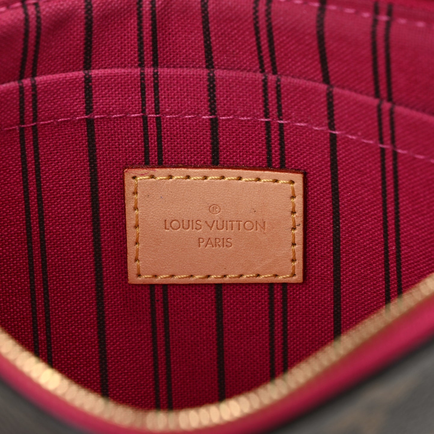 Monogram Neverfull MM GM Pochette Pivoine