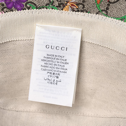 Gucci GG Supreme Monogram Flora Fedora Hat L White 8 of 8