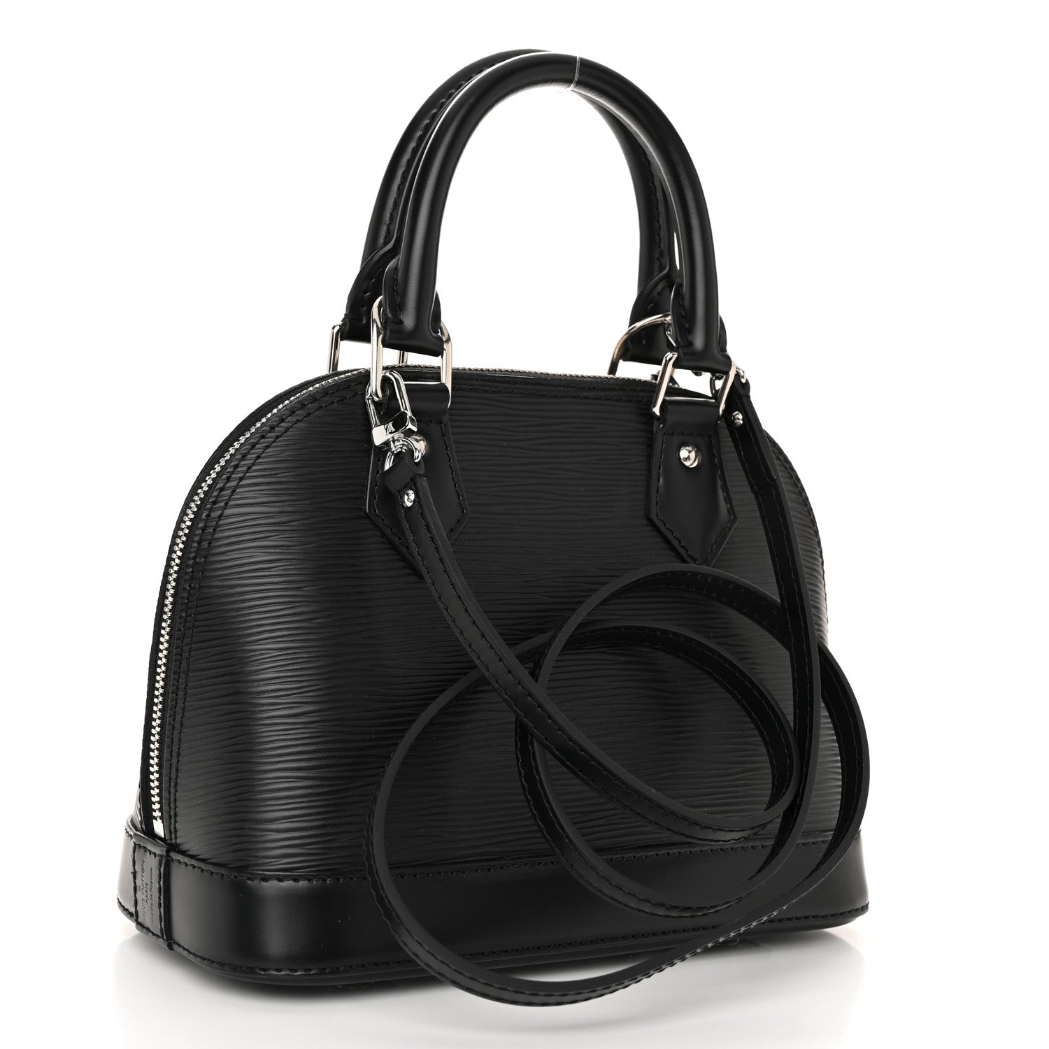 Louis Vuitton Epi Alma BB Black 3 of 9