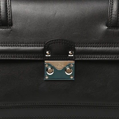 Valentino Garavani Vitello Medium Rockstud Cabana Top Handle Satchel Black 8 of 10