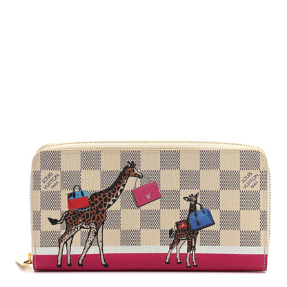 Louis Vuitton Damier Azur 2017 Christmas Animation Zippy Wallet 1 of 7