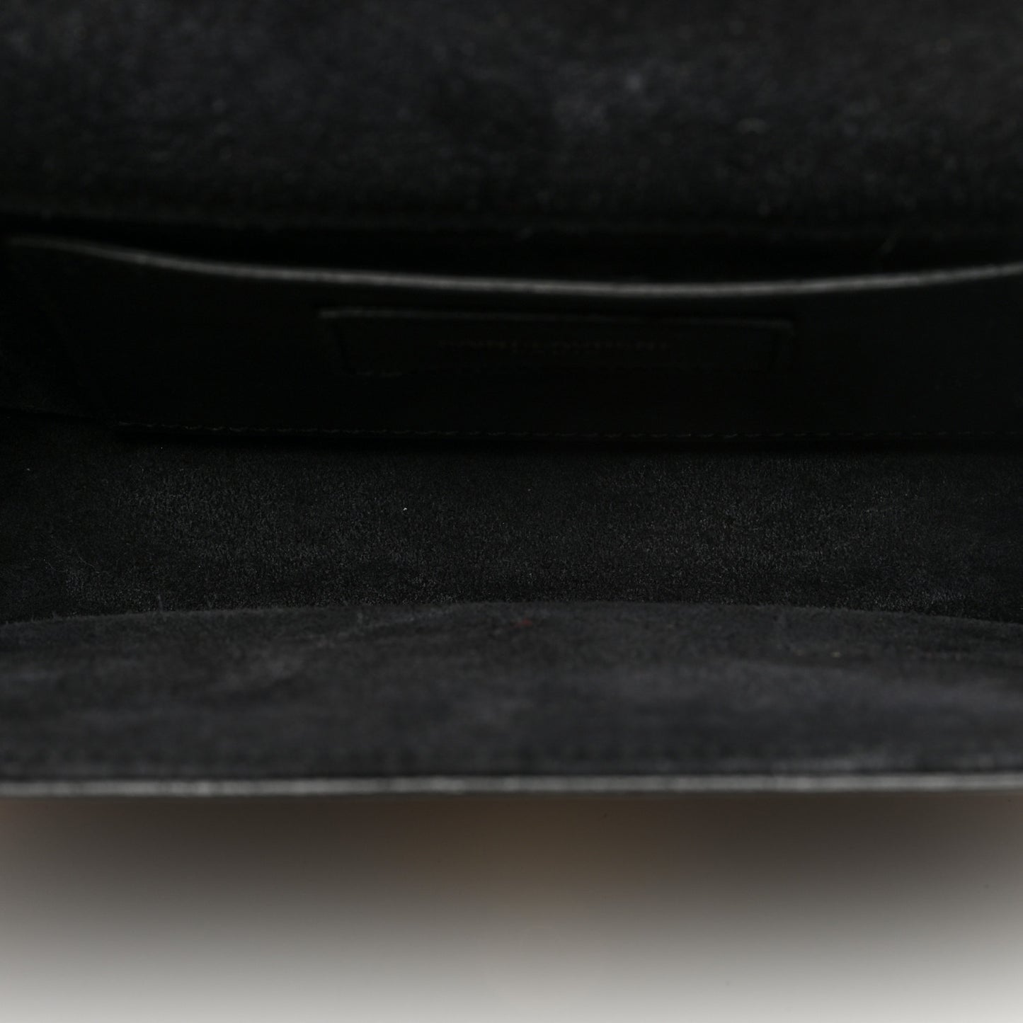 Patent Small Classic Monogram Kate Tassel Satchel Black