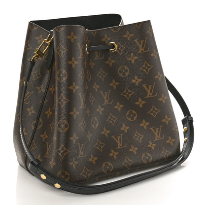 Louis Vuitton Monogram Neonoe MM Black 2 of 8
