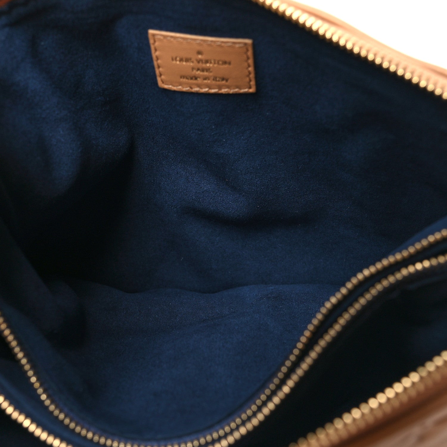 Louis Vuitton Lambskin Embossed Monogram Coussin PM Camel 7 of 11