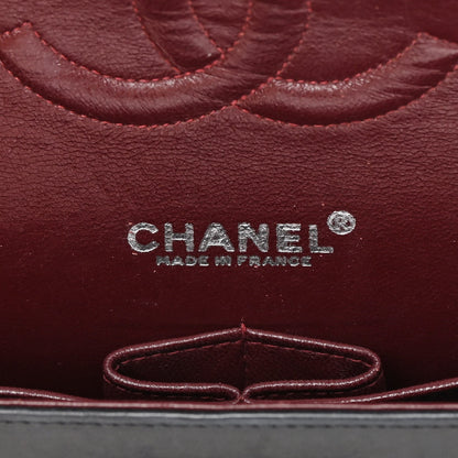 Chanel Lambskin Quilted Medium Double Flap Black 6 of 19