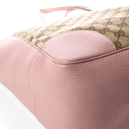 Gucci Monogram Bree Zippered Tote Beige Soft Pink 13 of 13