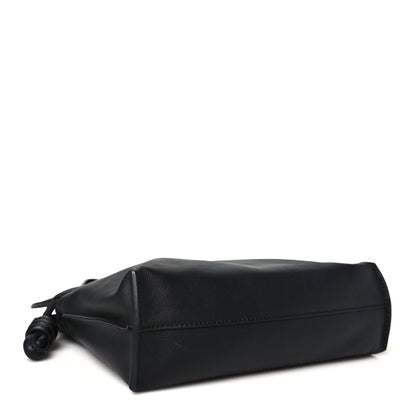 Loewe Calfskin Mini Flamenco Knot Clutch Black 3 of 9