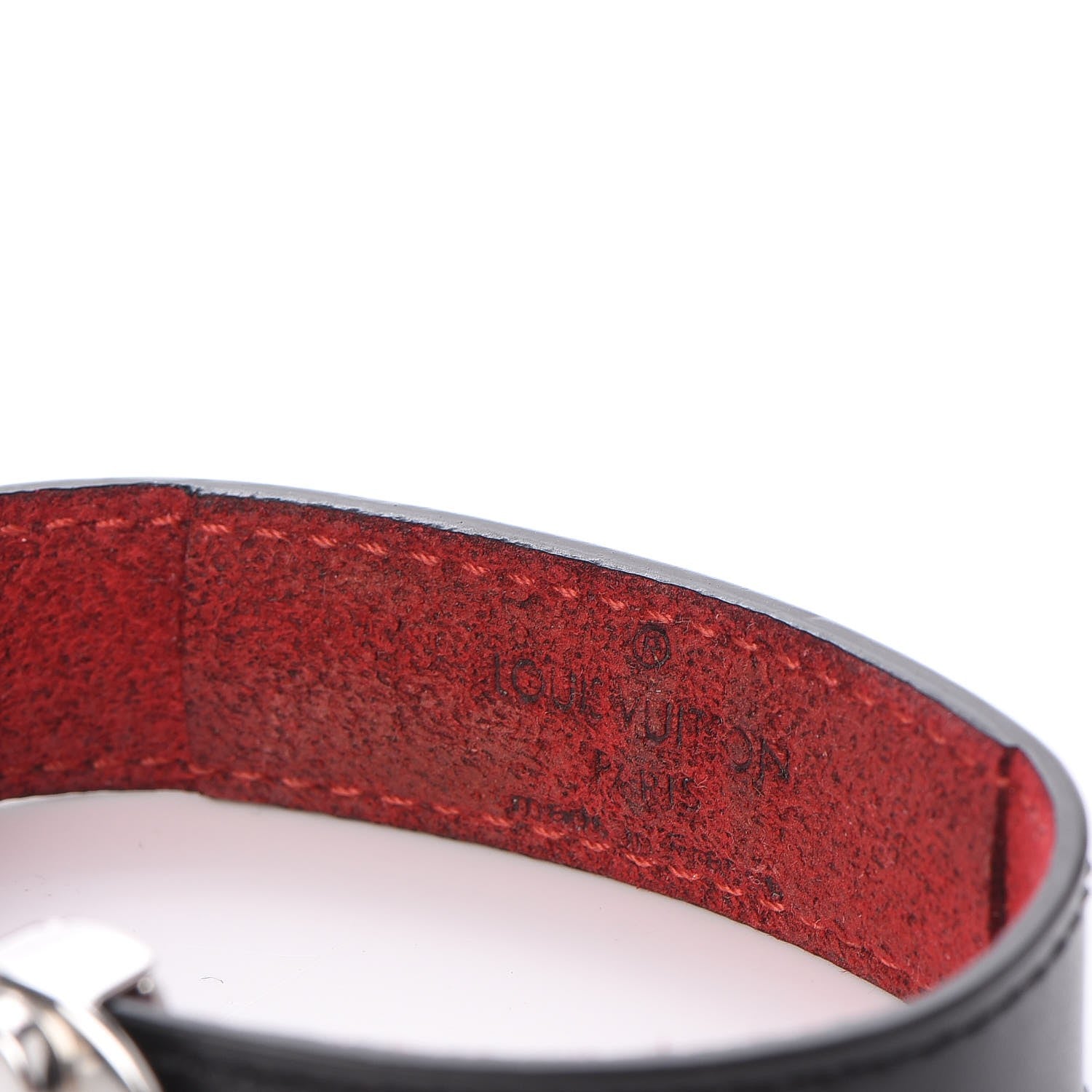 Louis Vuitton Mat Monogram Wish Bracelet Black 5 of 7