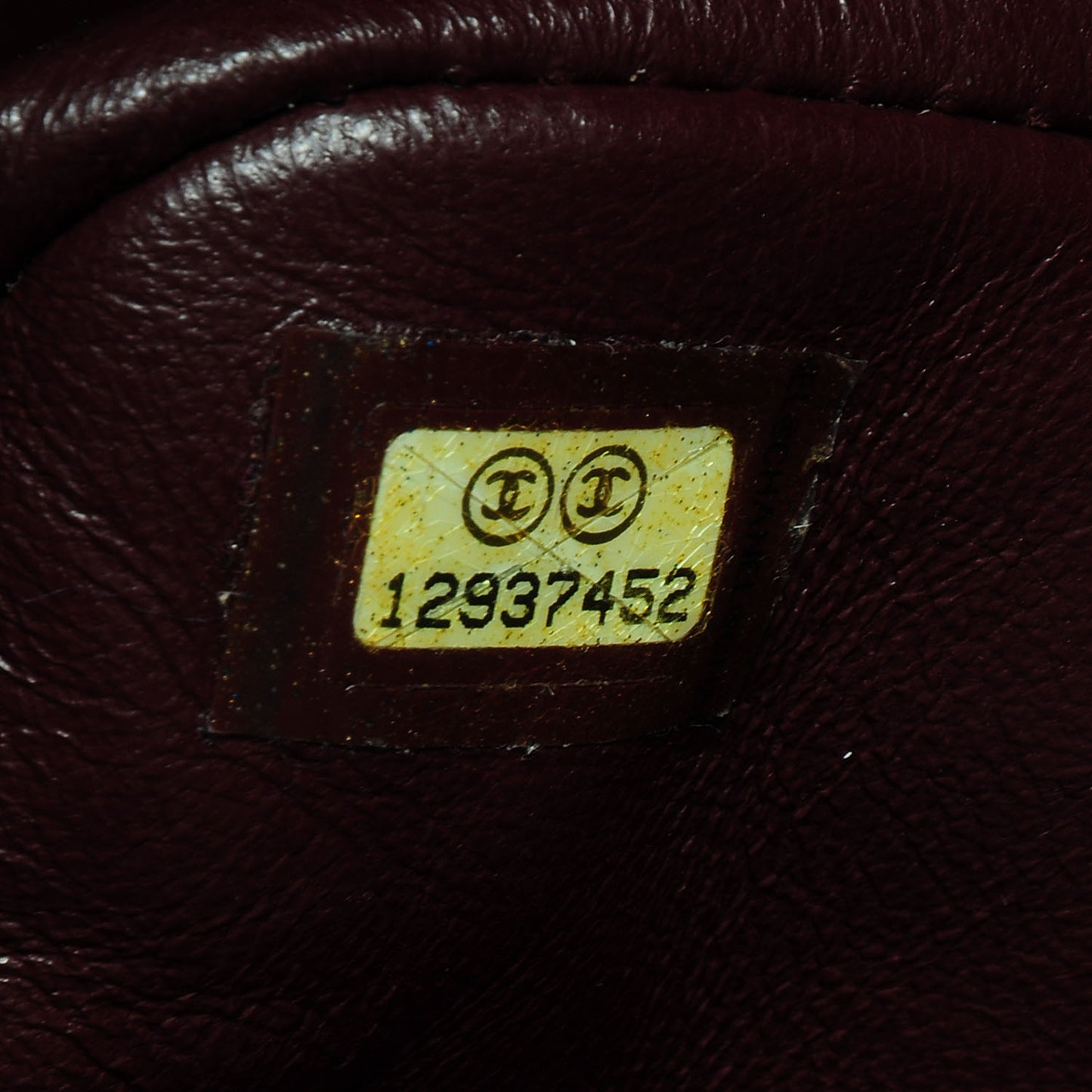 Aged Calfskin Reissue 2.55 Tote Black