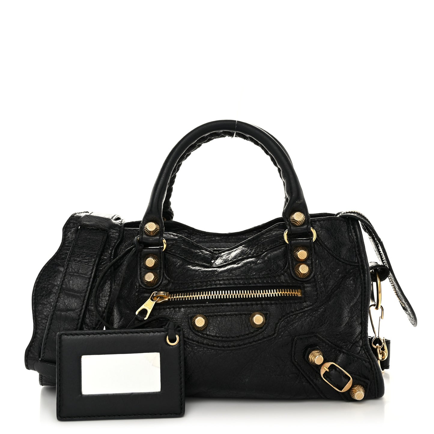 Agneau Giant 12 Gold Hardware Mini City Black