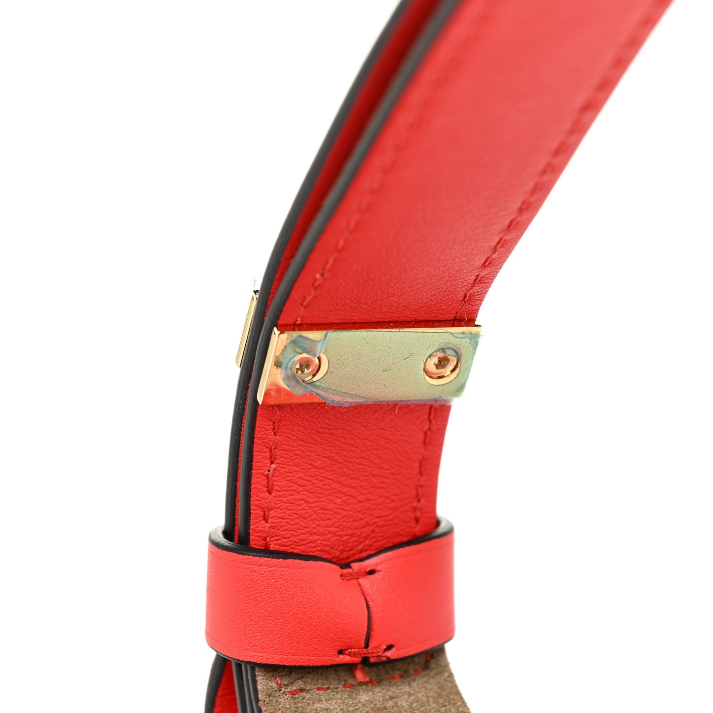 Calfskin Small Mystic Shoulder Bag Red