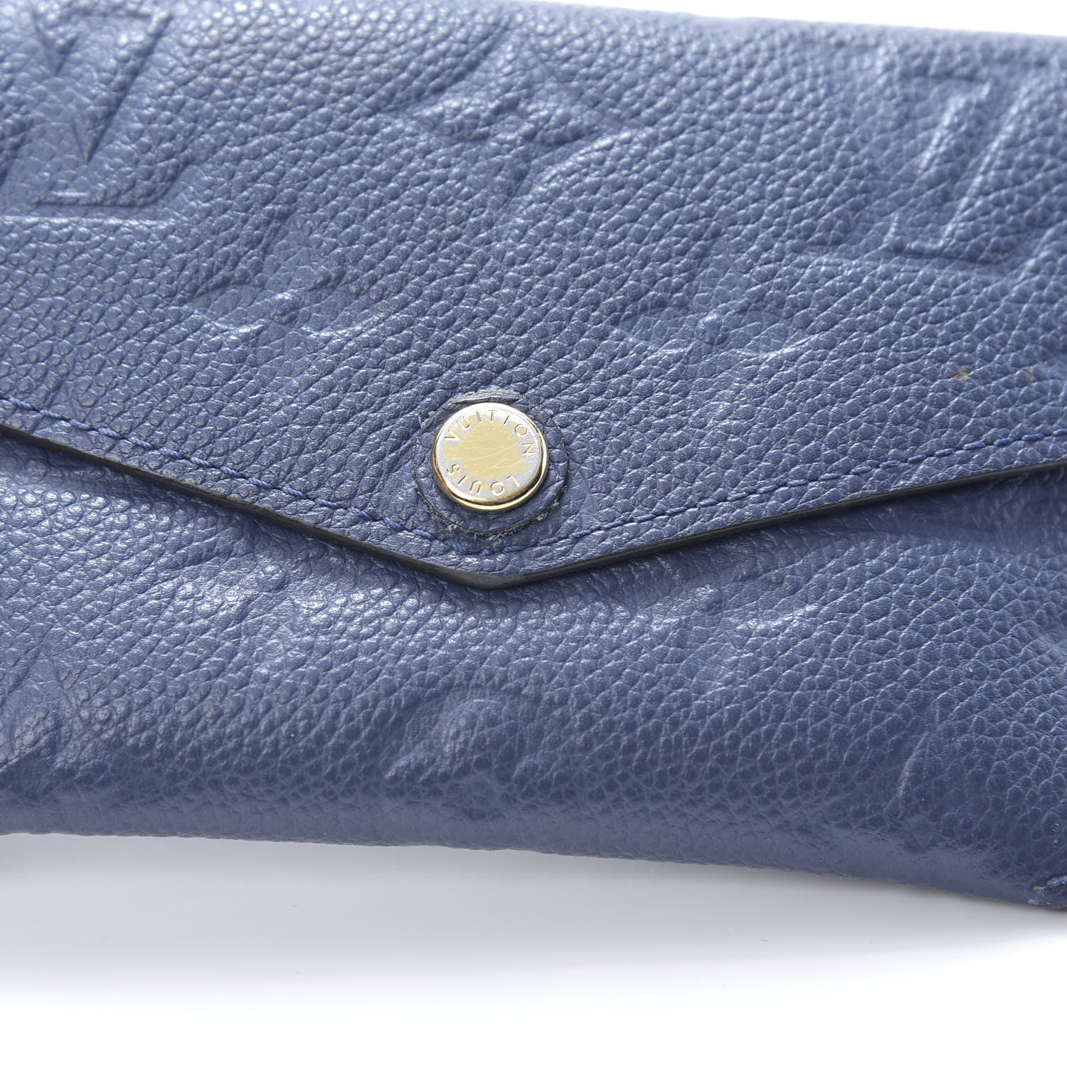Louis Vuitton Empreinte Key Pouch Denim 7 of 10