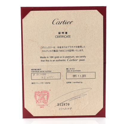 Cartier 18K White Gold Interlocking LOVE Necklace 7 of 8