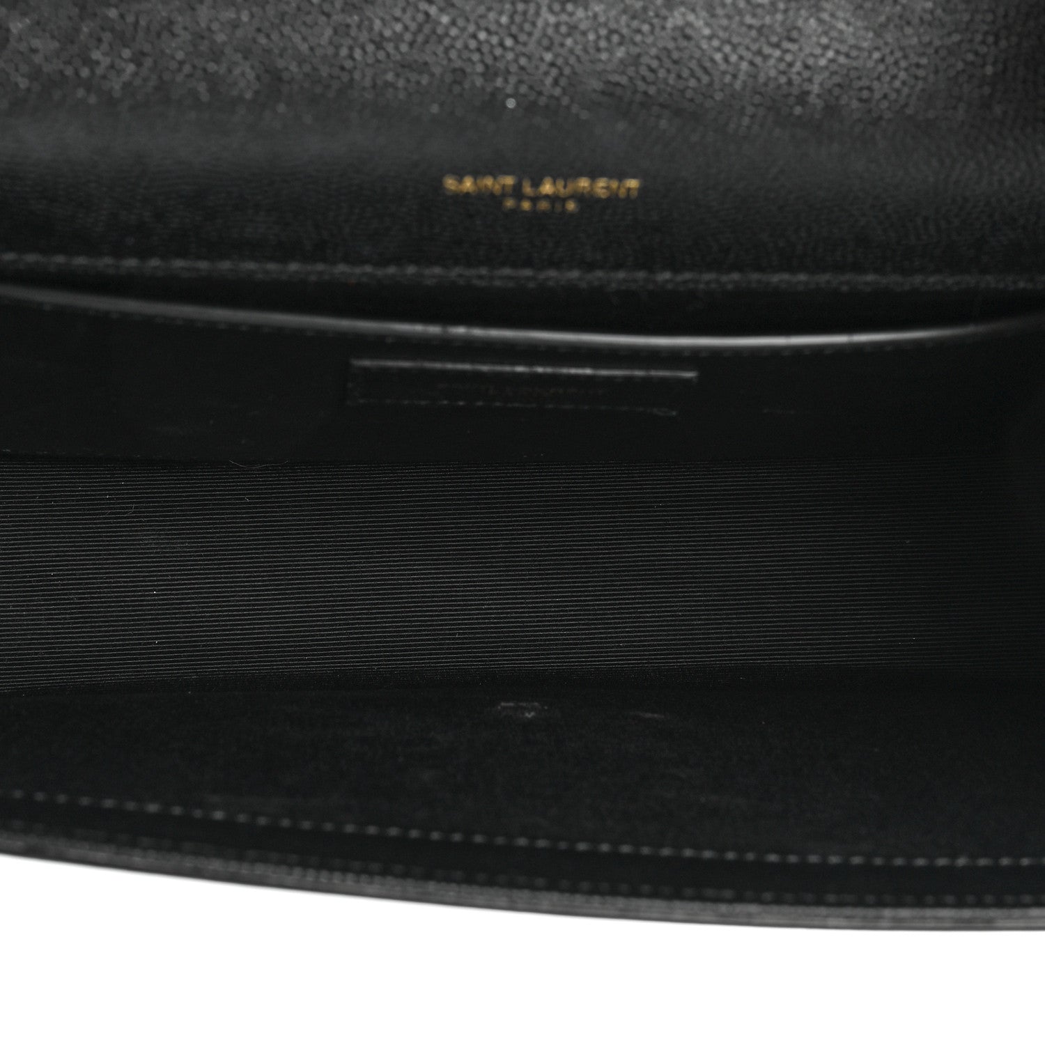 Saint Laurent Grain De Poudre Medium Classic Monogram Kate Tassel Satchel Black 5 of 13