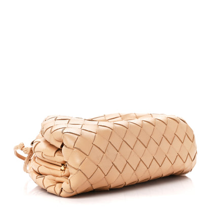 Bottega Veneta Nappa Intrecciato The Mini Pouch Almond 5 of 13