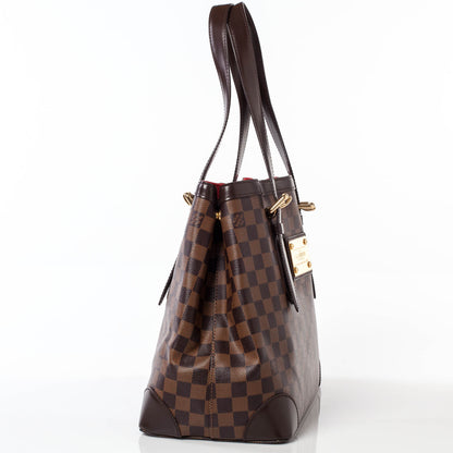 Louis Vuitton Damier Ebene Hampstead MM 3 of 9