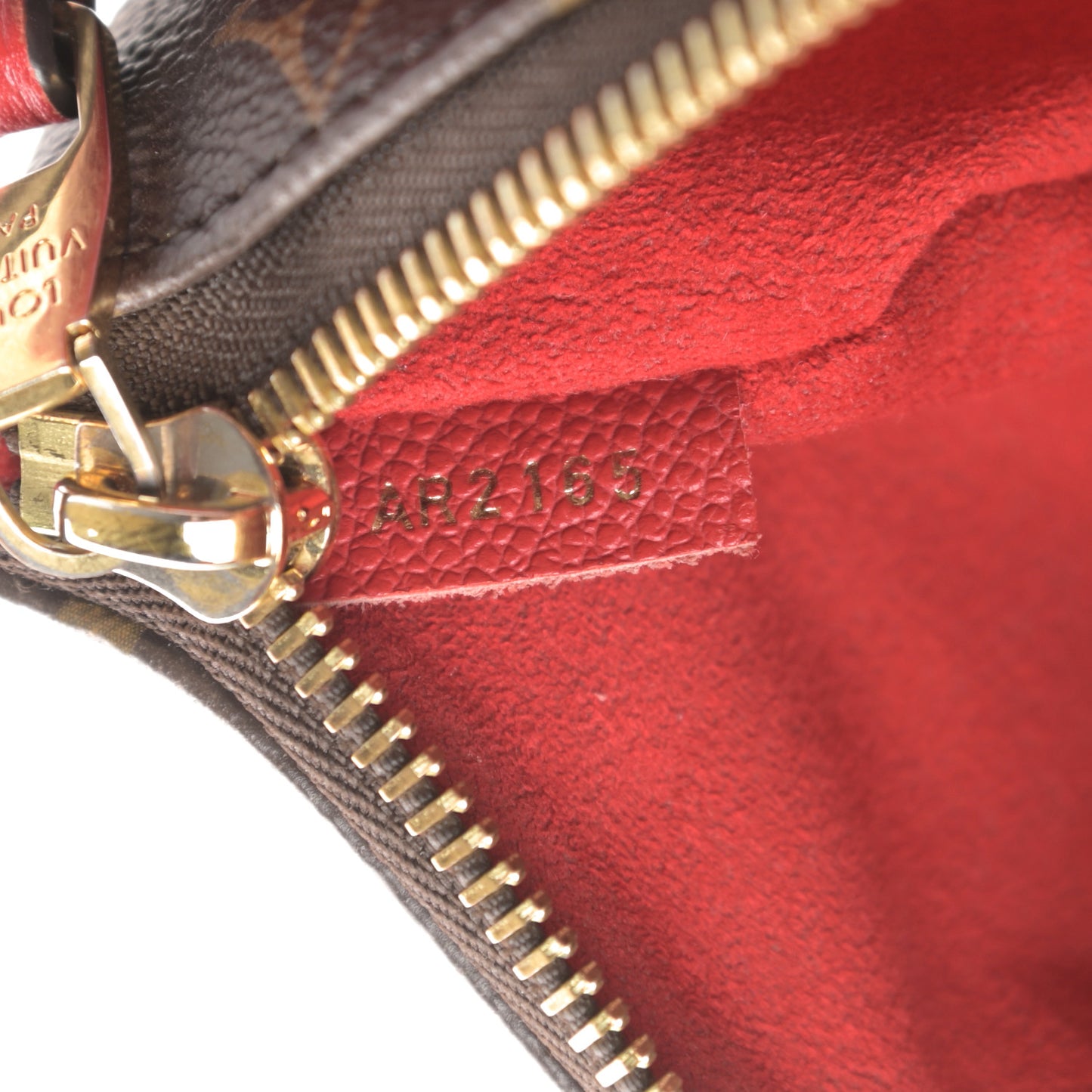 Monogram Twice Pochette Cherry