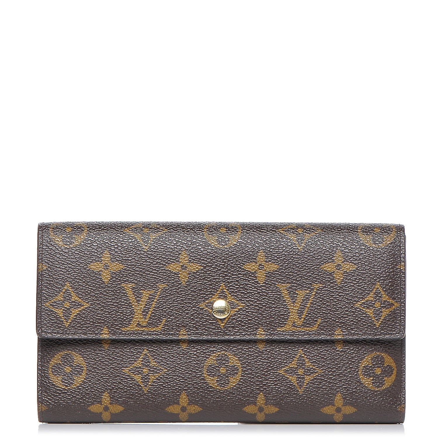 Louis Vuitton Monogram Porte Tresor International Wallet 1 of 9