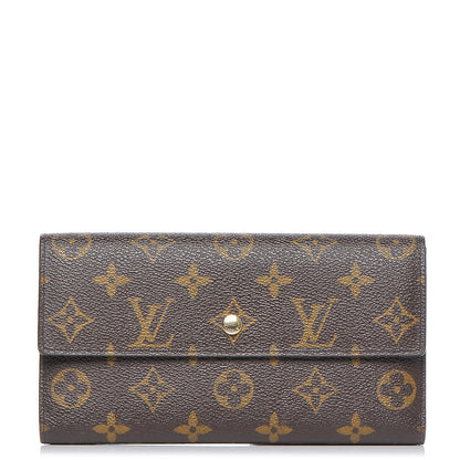 Louis Vuitton Monogram Porte Tresor International Wallet 1 of 9