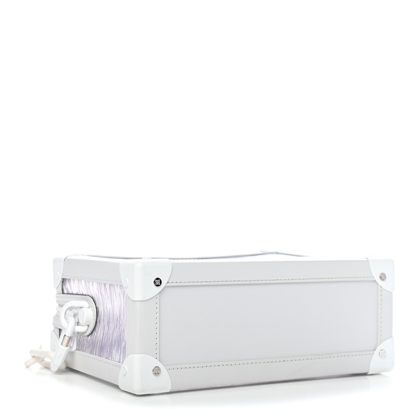 Calfskin PVC Epi Plage Soft Trunk Optic White