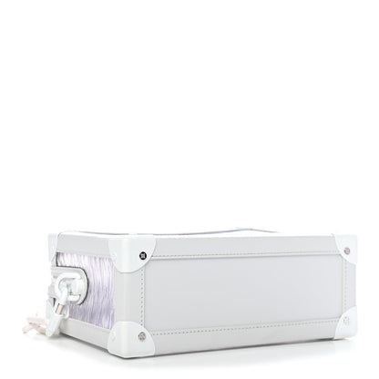 Louis Vuitton Calfskin PVC Epi Plage Soft Trunk Optic White 4 of 8