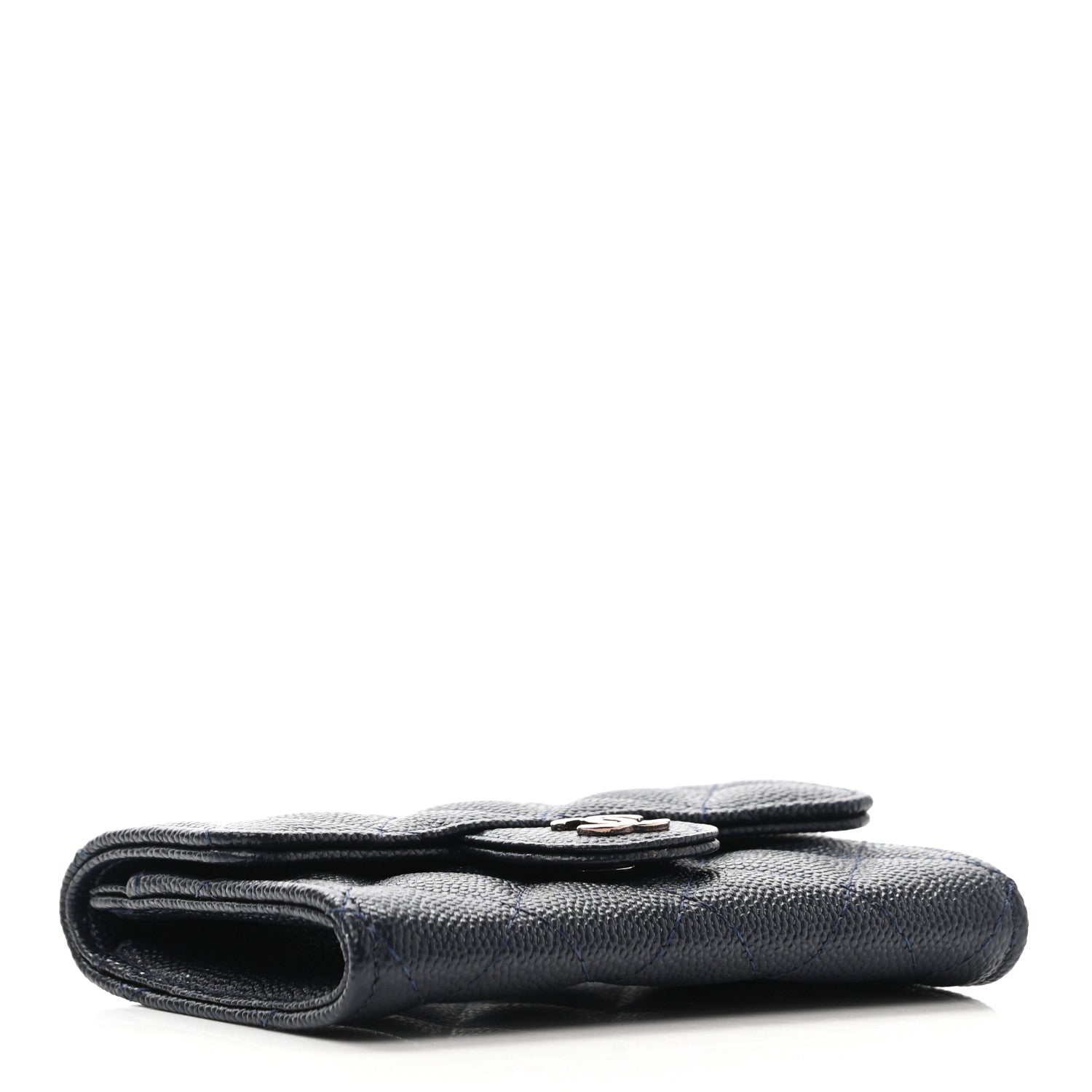 Chanel Caviar Quilted Flap Card Holder Wallet 4 of 8