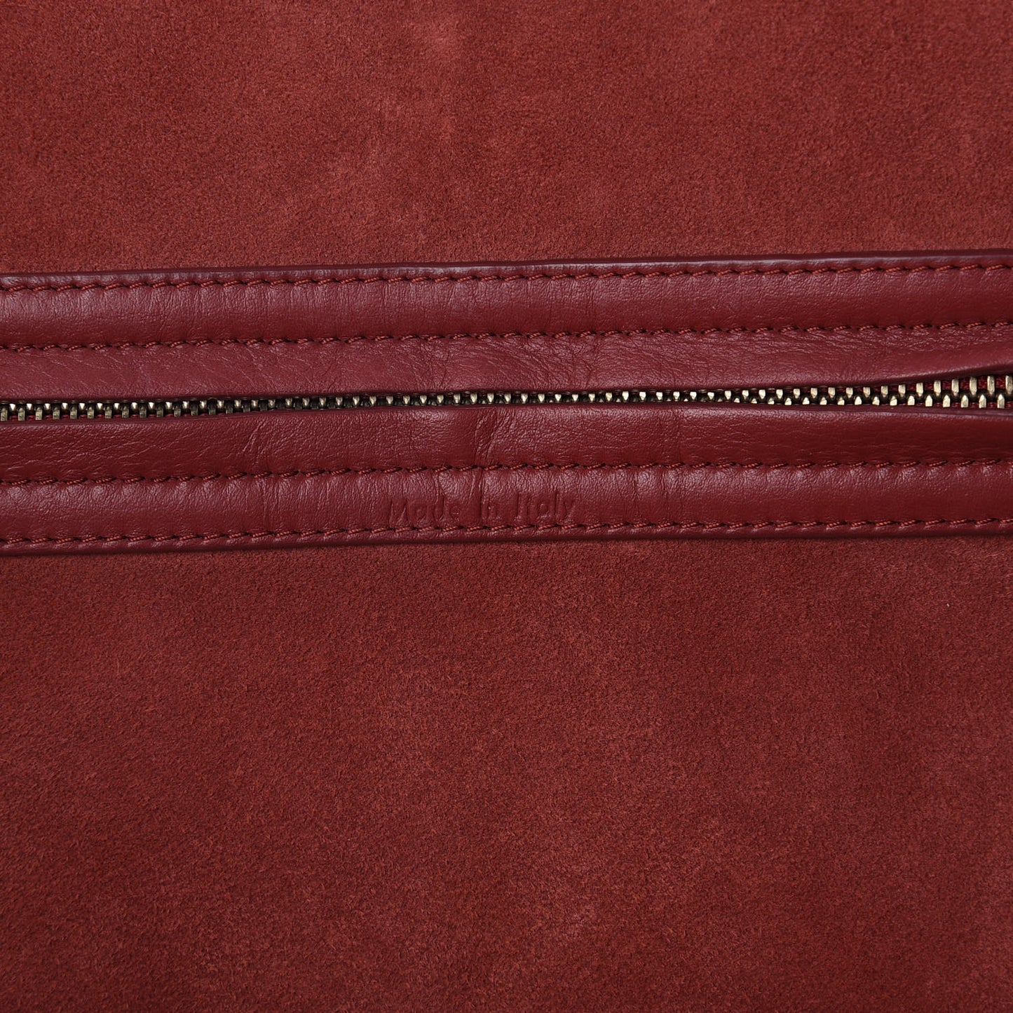 Supple Calfskin Medium Phantom Luggage Red