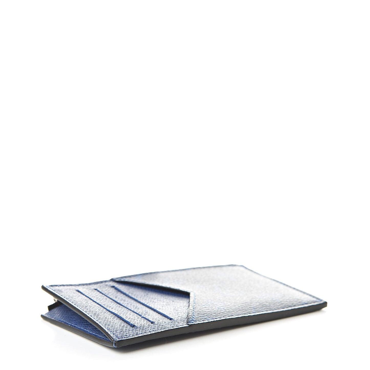 Monogram Taiga Coin Card Holder Cobalt