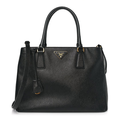 Prada Saffiano Lux Medium Tote Black 1 of 10