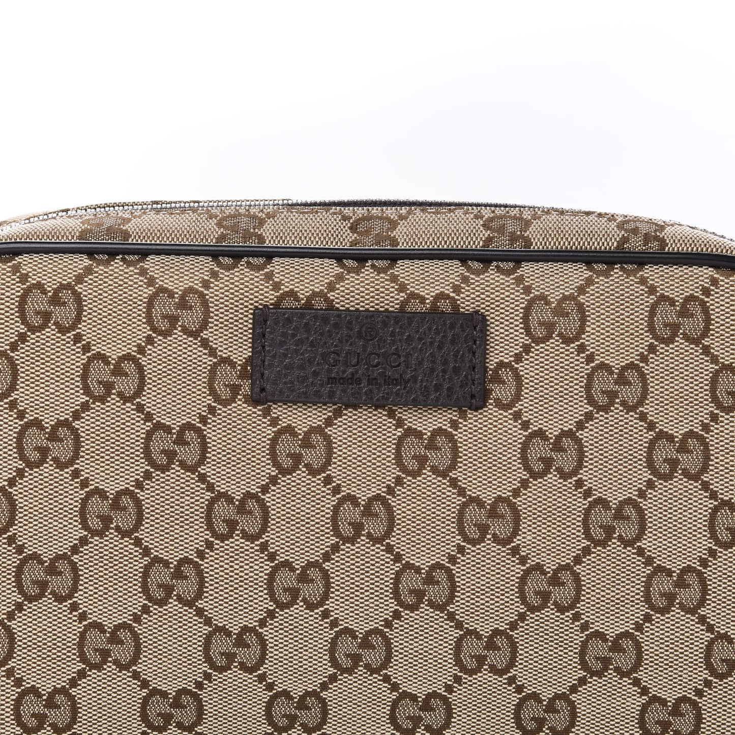 Monogram Belt Bag Dark Brown