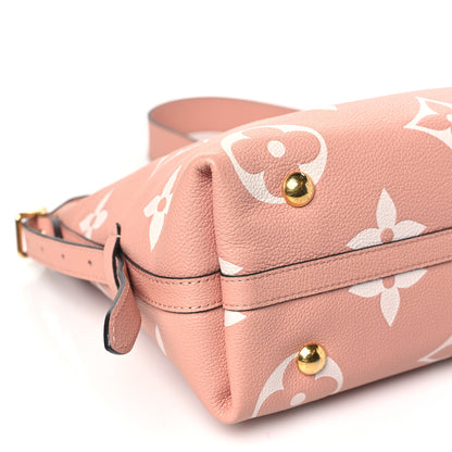 Louis Vuitton Empreinte Monogram Giant Carryall PM Trianon Pink Cream 8 of 9