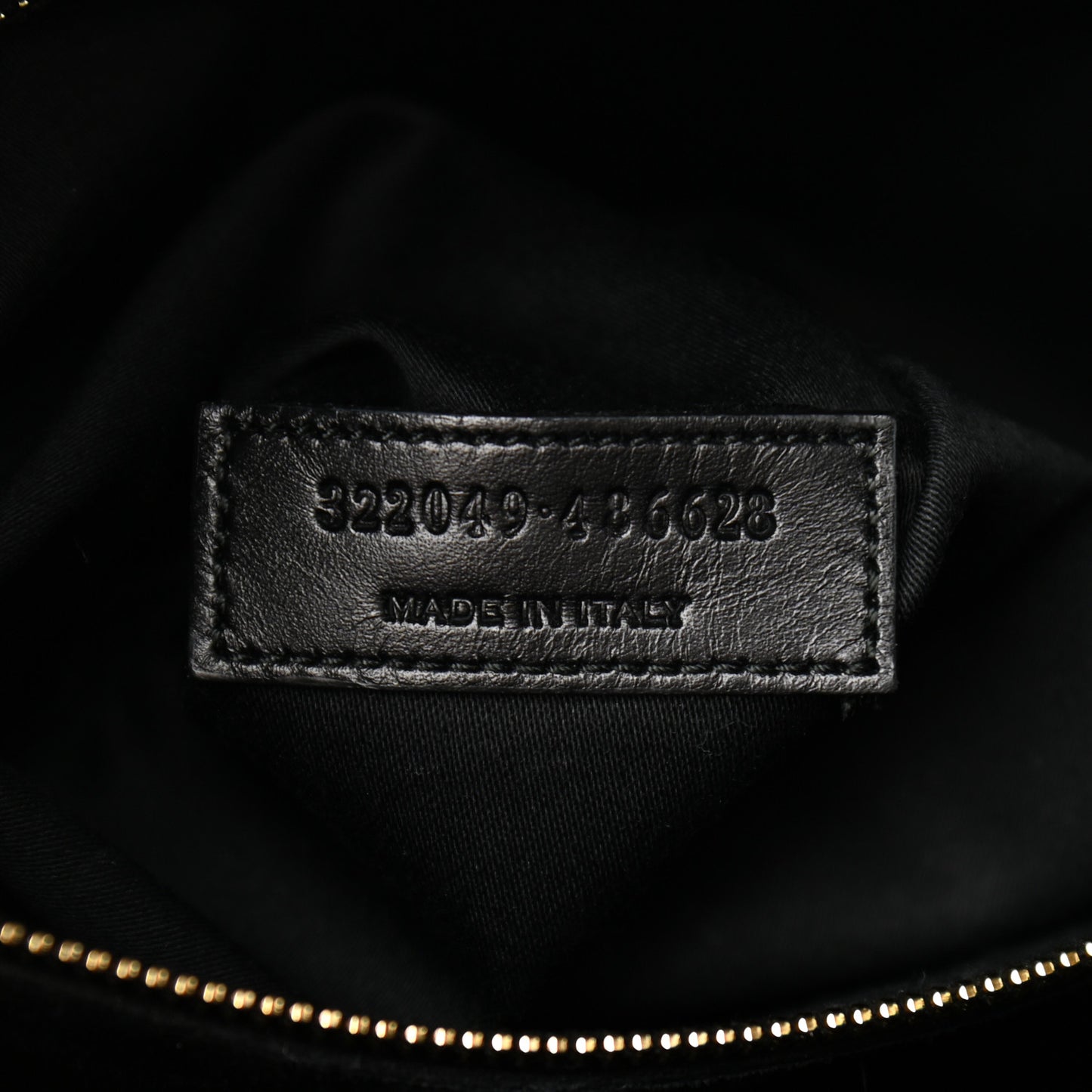 Calfskin Suede Classic Duffle 6 Black