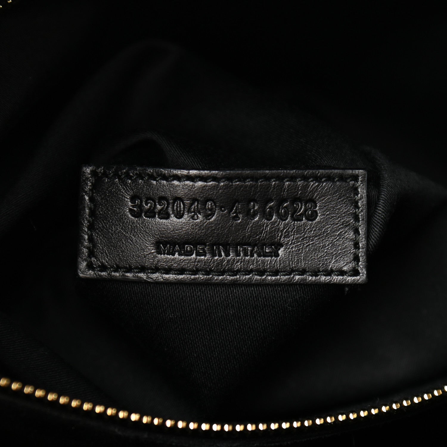 Saint Laurent Calfskin Suede Classic Duffle 6 Black 7 of 10