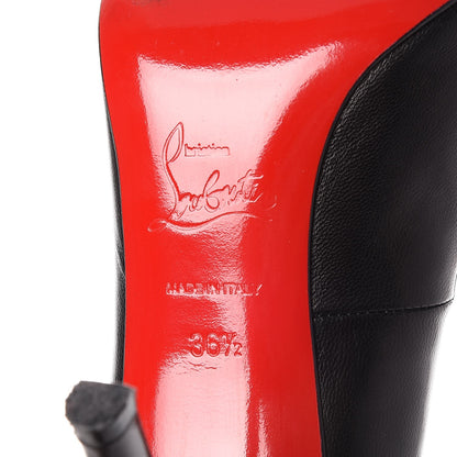Christian Louboutin Kid Pigalle 100 Pumps 36.5 Black 6 of 12