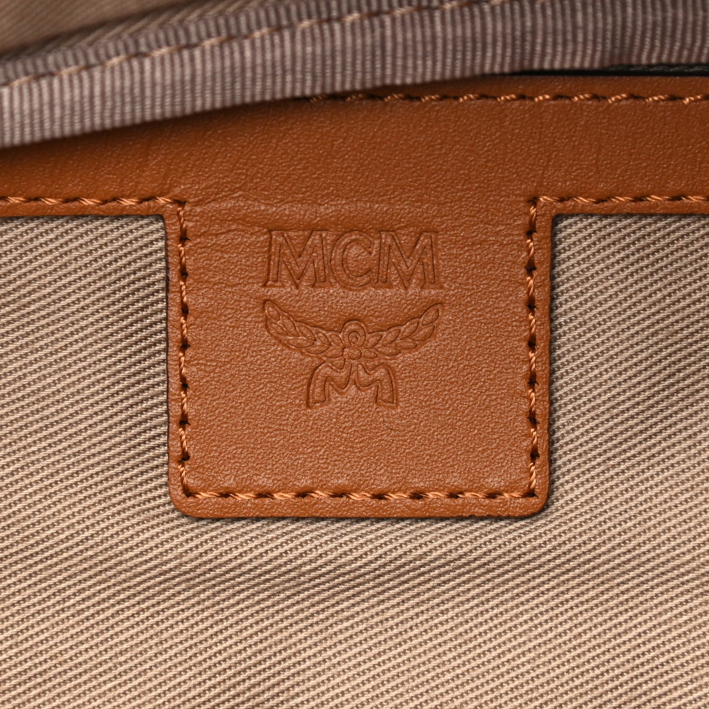Visetos Small Fusten Belt Bag Cognac